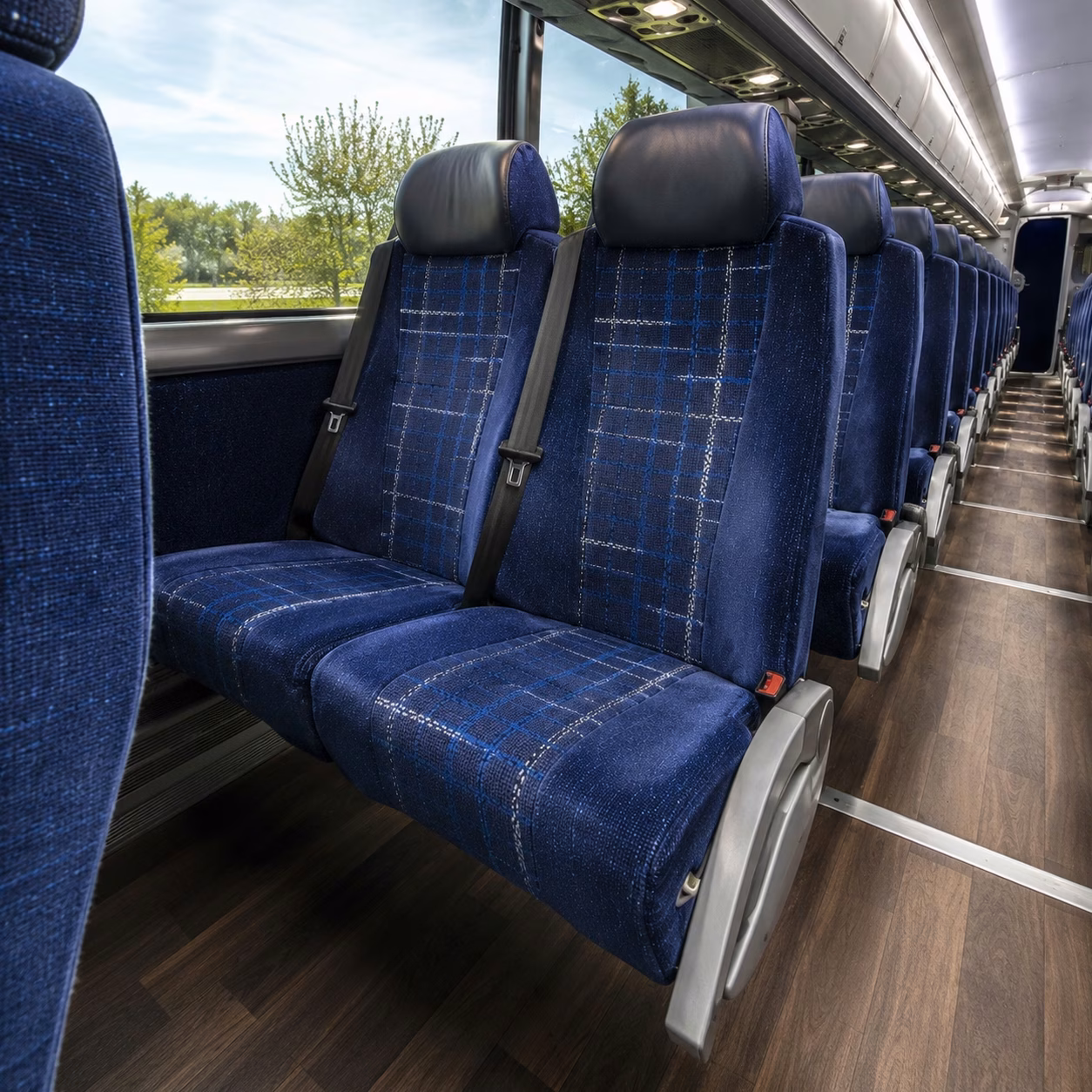 citrus heights charter bus interior
