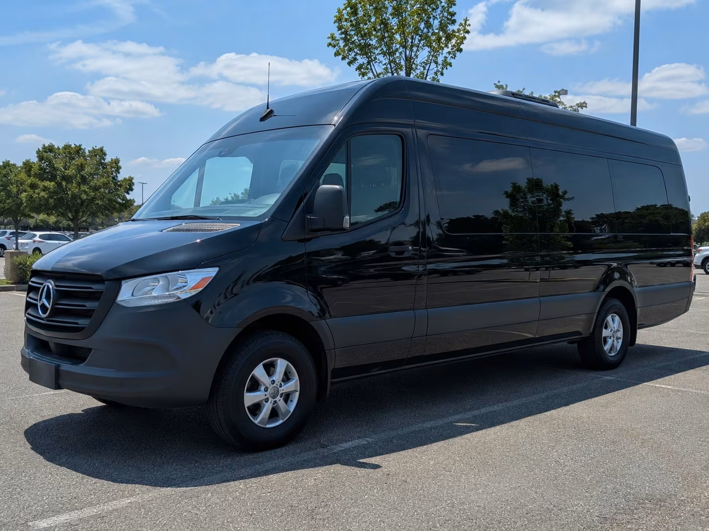 sprinter van with driver